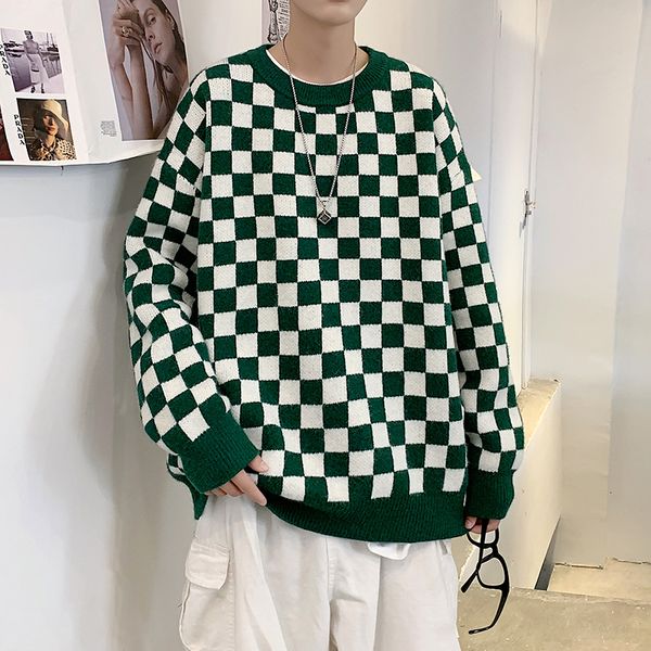 men's sweaters checkerboard warm plus size sweater trendy autumn checkered couples wear 230802, White;black
men's sweaters checkerboard warm plus size sweater trendy autumn checkered couples wear 230802, White;black