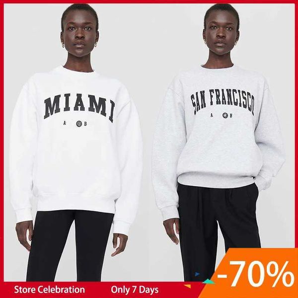 23ss ab women designer sweatshirt letter fleece round neck sweater bings fashion pullover hoodie, Black
23ss ab women designer sweatshirt letter fleece round neck sweater bings fashion pullover hoodie, Black