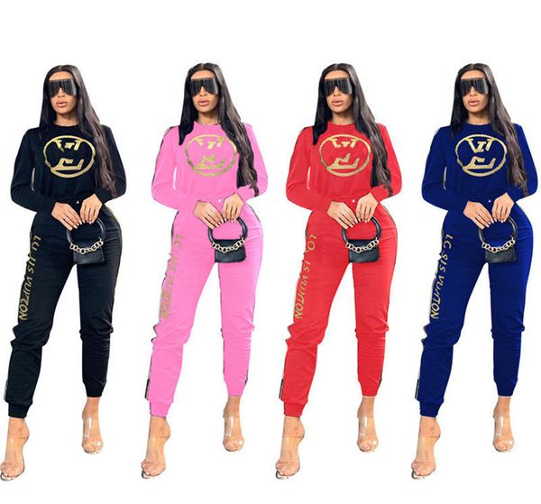 2023 brand designer women letter tracksuits fall winter two piece set long sleeve hoodies+pants pullover sports suit fashion outfits solid c, Gray
2023 brand designer women letter tracksuits fall winter two piece set long sleeve hoodies+pants pullover sports suit fashion outfits solid c, Gray