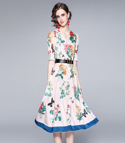 printed ladies dress short sleeve v-neck high end summer shirt dress temperament elegant womens dresses fashion sweet girl dress2746542, Black
printed ladies dress short sleeve v-neck high end summer shirt dress temperament elegant womens dresses fashion sweet girl dress2746542, Black