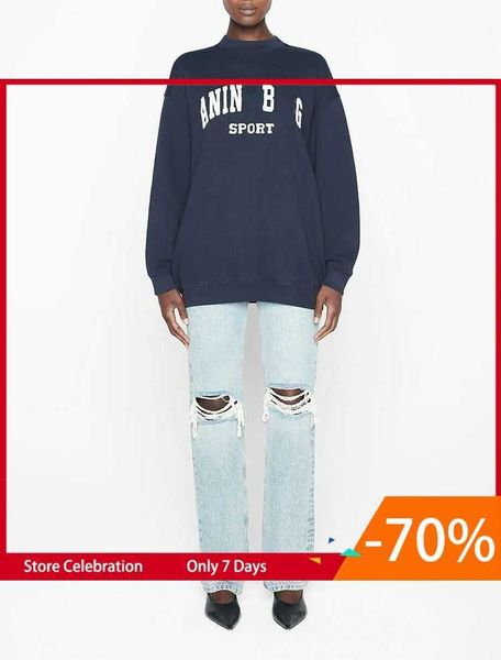 anines women designer sweatshirt classic pullover letter bings embroidery fleece loose crew neck sweater, Black
anines women designer sweatshirt classic pullover letter bings embroidery fleece loose crew neck sweater, Black