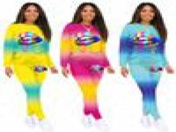 women lips tracksuit designer color gradient pullover tshirt leggings suit long sleeves t shirt pants two pieces outfits sports s3210894, White
women lips tracksuit designer color gradient pullover tshirt leggings suit long sleeves t shirt pants two pieces outfits sports s3210894, White