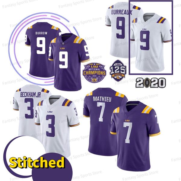 lsu tigers burreaux 9 joe burrow jersey justin jefferson odell beckham jr. tryann mathieu 7 fournette mens college football stitched jerseys, Black;red
lsu tigers burreaux 9 joe burrow jersey justin jefferson odell beckham jr. tryann mathieu 7 fournette mens college football stitched jerseys, Black;red