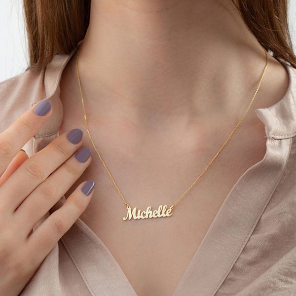 pendant necklaces private custom stainless steel name necklace personalized letter gold pendant necklace fashion gifts for men and women 230, Silver
pendant necklaces private custom stainless steel name necklace personalized letter gold pendant necklace fashion gifts for men and women 230, Silver