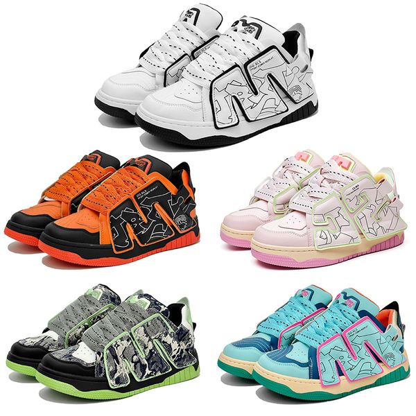 2023 multi color design skateboard shoes women black white green pink purple orange bule mens outdoor sports color8
2023 multi color design skateboard shoes women black white green pink purple orange bule mens outdoor sports color8