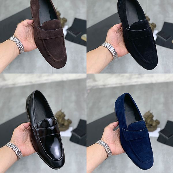 cowhide business men's casual shoes leather one foot breathable cover shoes soft leather soft soles soft face men's shoes have a v, Black
cowhide business men's casual shoes leather one foot breathable cover shoes soft leather soft soles soft face men's shoes have a v, Black