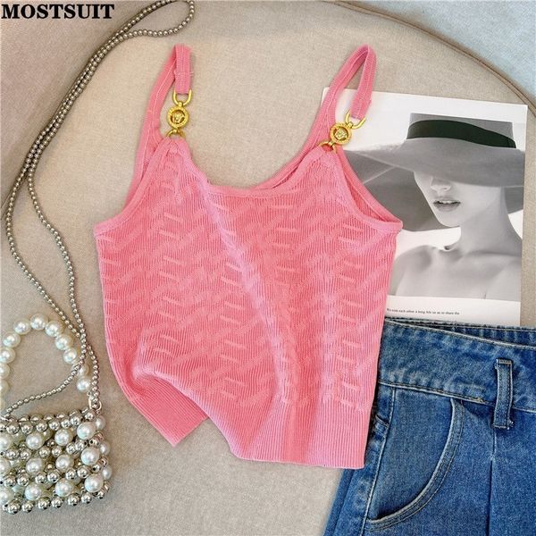 women's tanks camis pink slim knit vests crop women summer sleeveless gold buckles stylish fashion chic knitwear sweaters vests 230803, White
women's tanks camis pink slim knit vests crop women summer sleeveless gold buckles stylish fashion chic knitwear sweaters vests 230803, White