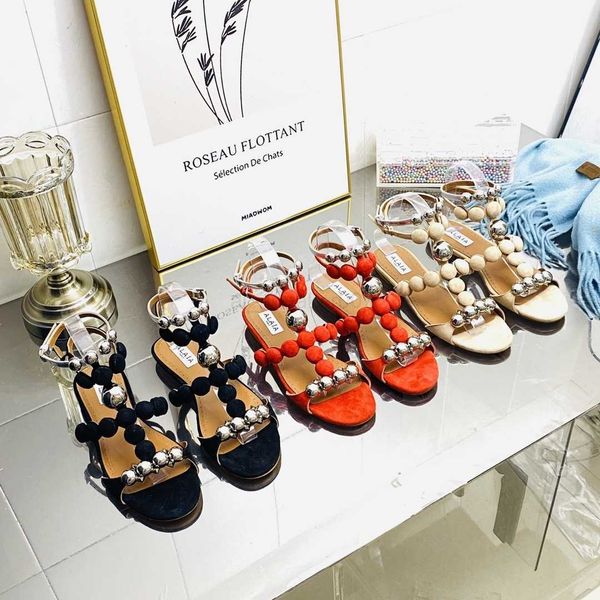 sandals alaia shoes bombe bijou suede flat spherical stud gilda strappy mules round open toe bucklefastening ankle strap 230329, Black
sandals alaia shoes bombe bijou suede flat spherical stud gilda strappy mules round open toe bucklefastening ankle strap 230329, Black
