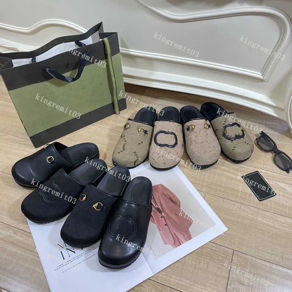 designer slippers baotou woman mule slippers vintage shoe half new g sandals metal letter buckle sandals flat heel outdoor classic loafers s, Black
designer slippers baotou woman mule slippers vintage shoe half new g sandals metal letter buckle sandals flat heel outdoor classic loafers s, Black