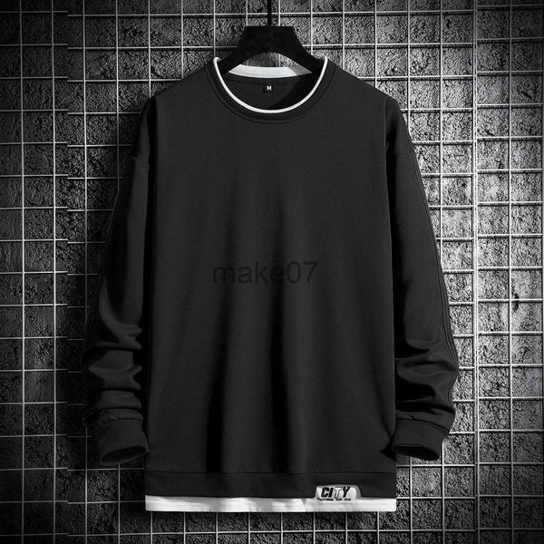 men's hoodies sweatshirts men solid drop shoulder 2 in 1 sweatshirt hoodies j230803, Black
men's hoodies sweatshirts men solid drop shoulder 2 in 1 sweatshirt hoodies j230803, Black