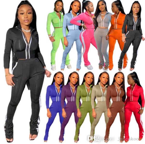 3xl women strip zipper jacket pants suit 2 piece set fall winter tracksuits fashion sweatsuits1898667, White
3xl women strip zipper jacket pants suit 2 piece set fall winter tracksuits fashion sweatsuits1898667, White