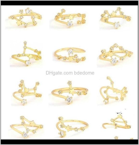 band rings jewelry drop delivery 2021 12 constellations fashion open lucky friend gift gold color diamond zodiac ring 2foyr8533300, Silver
band rings jewelry drop delivery 2021 12 constellations fashion open lucky friend gift gold color diamond zodiac ring 2foyr8533300, Silver