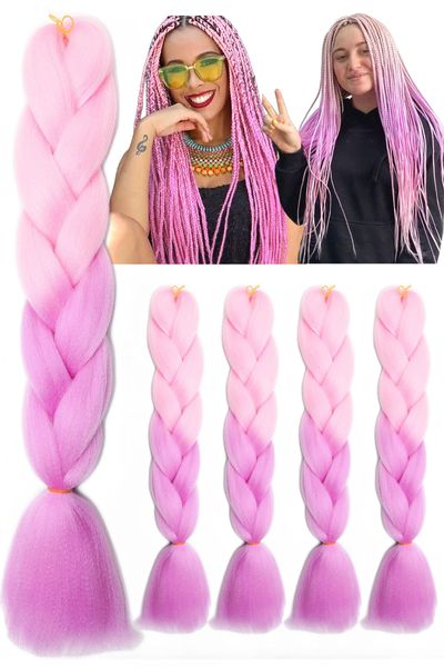 ombre jumbo braiding hair extension ombre pink braids syntehic box braids crocher hair jumbo braids hair for twist braids 24inch j2, Black
ombre jumbo braiding hair extension ombre pink braids syntehic box braids crocher hair jumbo braids hair for twist braids 24inch j2, Black