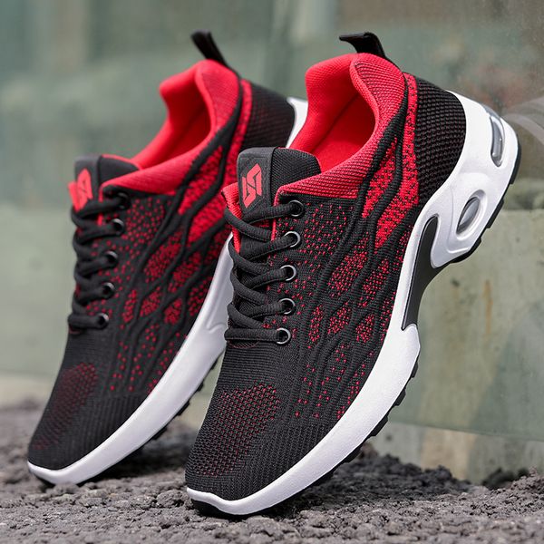 classic 2023 running shoes mens cushion sneakers trainers black grey red sports outdoor jogging walking shoe, White;red
classic 2023 running shoes mens cushion sneakers trainers black grey red sports outdoor jogging walking shoe, White;red