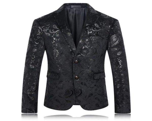 whole black blazer men paisley floral pattern wedding suit jacket slim fit stylish costumes stage wear for singer mens blazer9014491, White;black
whole black blazer men paisley floral pattern wedding suit jacket slim fit stylish costumes stage wear for singer mens blazer9014491, White;black