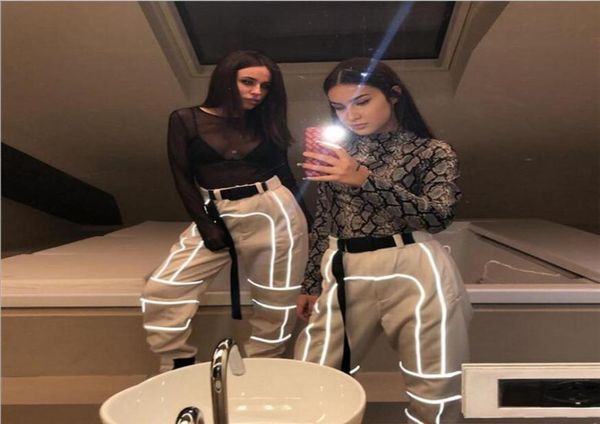 women for pants fashion reflective stitching casual pants women039s solid loose jogging trousers female 2021 new women pants1027687, Black;white
women for pants fashion reflective stitching casual pants women039s solid loose jogging trousers female 2021 new women pants1027687, Black;white