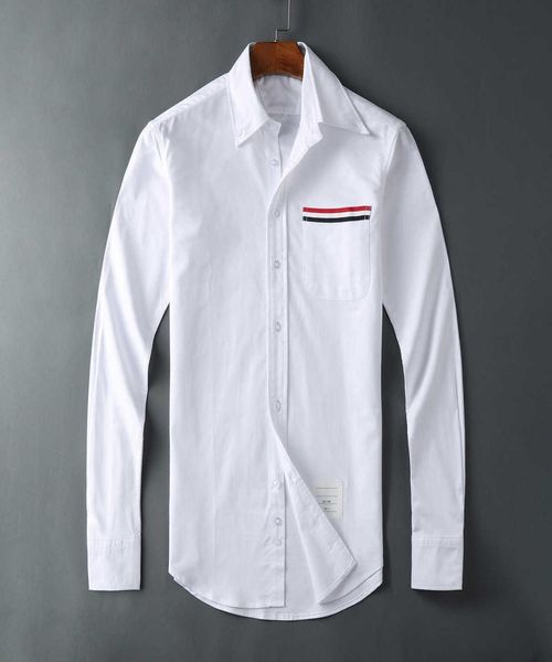 men039s casual shirts tb jl fashion brand oxford spun white business new pocket ribbon and women039s3579437, White;black
men039s casual shirts tb jl fashion brand oxford spun white business new pocket ribbon and women039s3579437, White;black