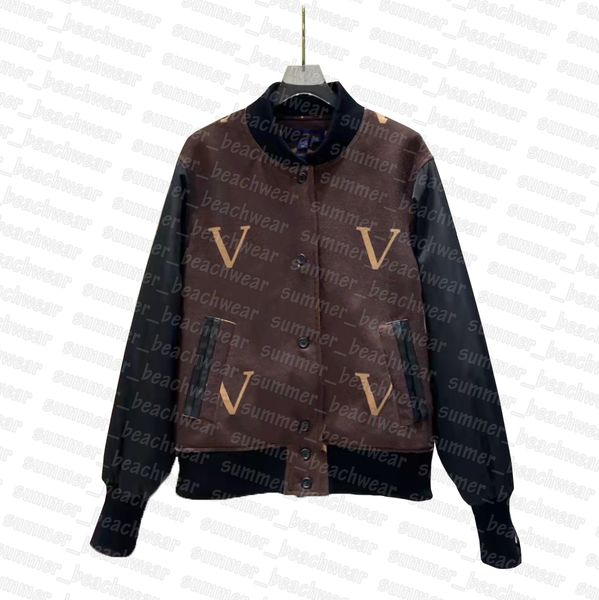 women letter print jacket autumn winter baseball jackets long sleeve windproof jacket woman coat, Black;brown
women letter print jacket autumn winter baseball jackets long sleeve windproof jacket woman coat, Black;brown