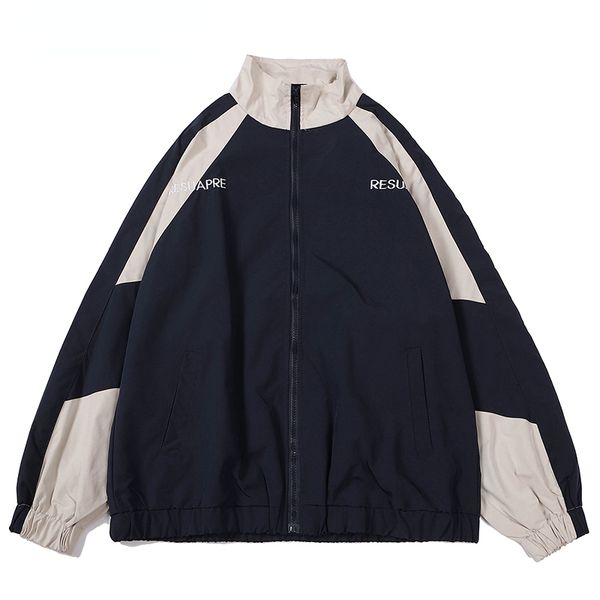 men's jackets autumn men oversized bomber hip hop patchwork jacket windbreaker 2023 streetwear harajuku casual fashion outerwear coats, Black;brown
men's jackets autumn men oversized bomber hip hop patchwork jacket windbreaker 2023 streetwear harajuku casual fashion outerwear coats, Black;brown