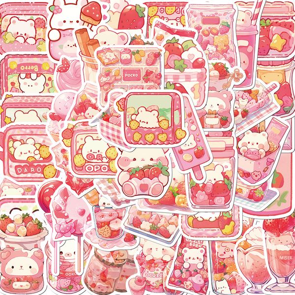 50pcs cartoon food pink stickers waterproof vinyl stickers non-random for car bike luggage lapskateboard scrapbook water bottle decal
50pcs cartoon food pink stickers waterproof vinyl stickers non-random for car bike luggage lapskateboard scrapbook water bottle decal