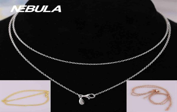 authentic 925 sterling silver 50cm 70cm 90cm necklace chain fit european necklace jewelry rose goldcolor 210323253f4214932
authentic 925 sterling silver 50cm 70cm 90cm necklace chain fit european necklace jewelry rose goldcolor 210323253f4214932