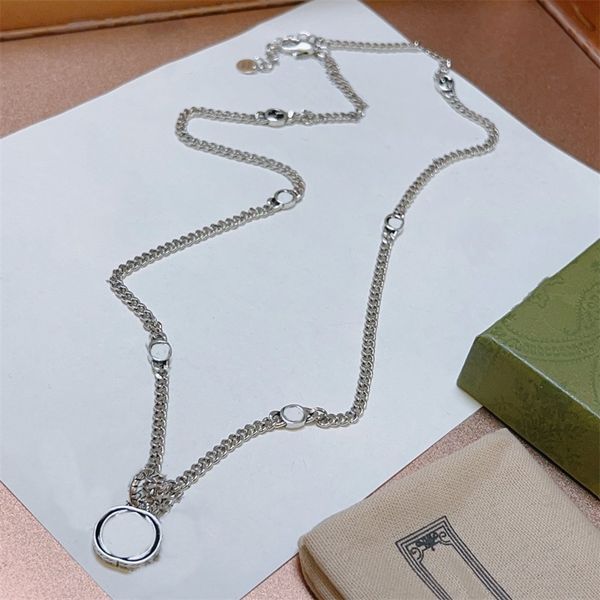 fashion luxury necklace ggsity pendant 18k gold plated chain necklace women's pendant fashion designer jewelry dsunay, Silver
fashion luxury necklace ggsity pendant 18k gold plated chain necklace women's pendant fashion designer jewelry dsunay, Silver