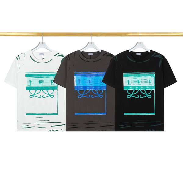 designer's new summer monogram print pure cotton round neck fashion trend casual men's and women's short sleeve t-shirt, White
designer's new summer monogram print pure cotton round neck fashion trend casual men's and women's short sleeve t-shirt, White