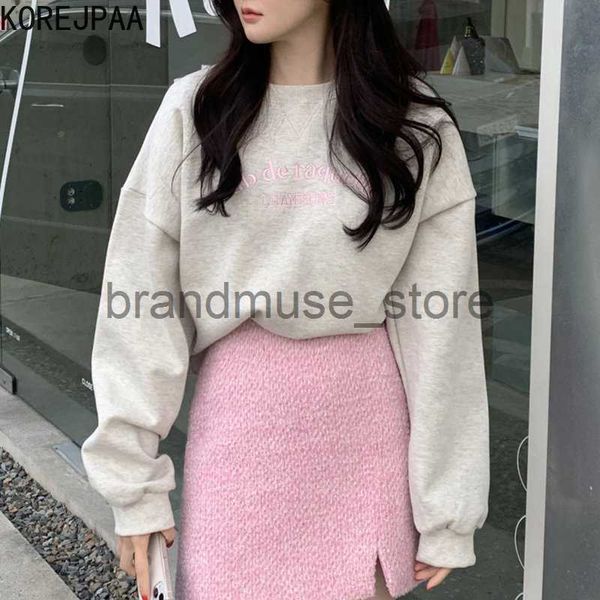 womens hoodies sweatshirts korejpaa simple letter embroidery hoodie women round neck long sleeve warm sweatshirts korea fashion autumn casua, Black
womens hoodies sweatshirts korejpaa simple letter embroidery hoodie women round neck long sleeve warm sweatshirts korea fashion autumn casua, Black