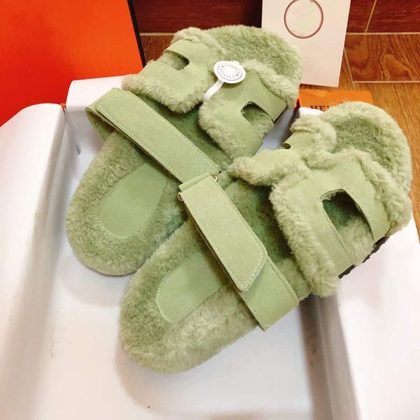 fashion men women chypre fluffy slippers sandals career flats sliders italy luxury front strap magic stick calfskin slides design spring and, Black
fashion men women chypre fluffy slippers sandals career flats sliders italy luxury front strap magic stick calfskin slides design spring and, Black