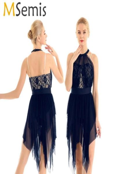 msmeis women ice skate figure skating dress halterneck lace bodice asymmetric ballroom lyrical contemporary dance costumes803693592, Black;red
msmeis women ice skate figure skating dress halterneck lace bodice asymmetric ballroom lyrical contemporary dance costumes803693592, Black;red