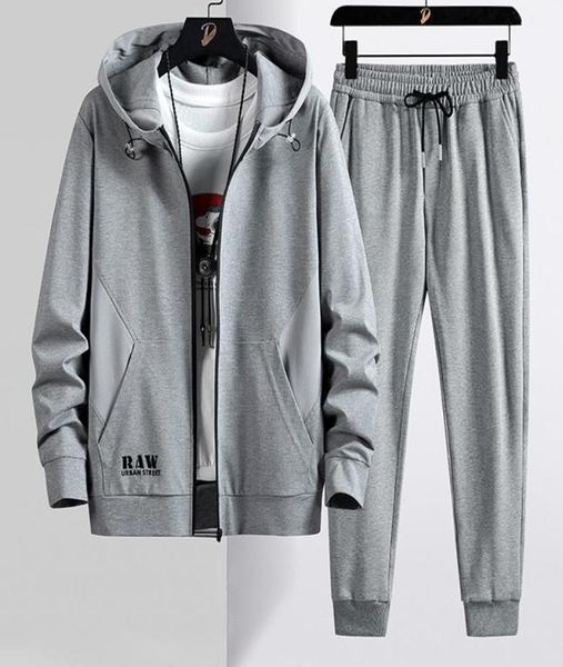 men039s tracksuits spring autumn black grey hooded tracksuit plus size 8xl sportswear zip up hoodiespants 2 piece set men cott7699321, Gray
men039s tracksuits spring autumn black grey hooded tracksuit plus size 8xl sportswear zip up hoodiespants 2 piece set men cott7699321, Gray