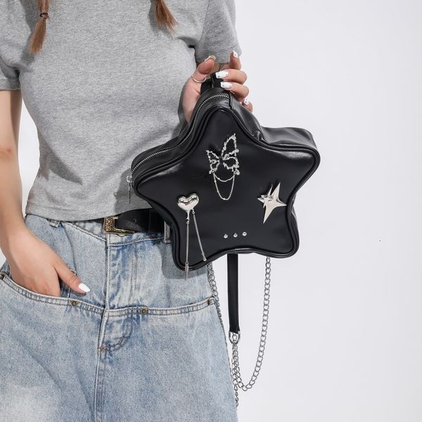 school bags gothic punk y2k metal butterfly pendant backpacks for teenager girls harajuku schoolbags kawaii women's crossbody shoulder
school bags gothic punk y2k metal butterfly pendant backpacks for teenager girls harajuku schoolbags kawaii women's crossbody shoulder
