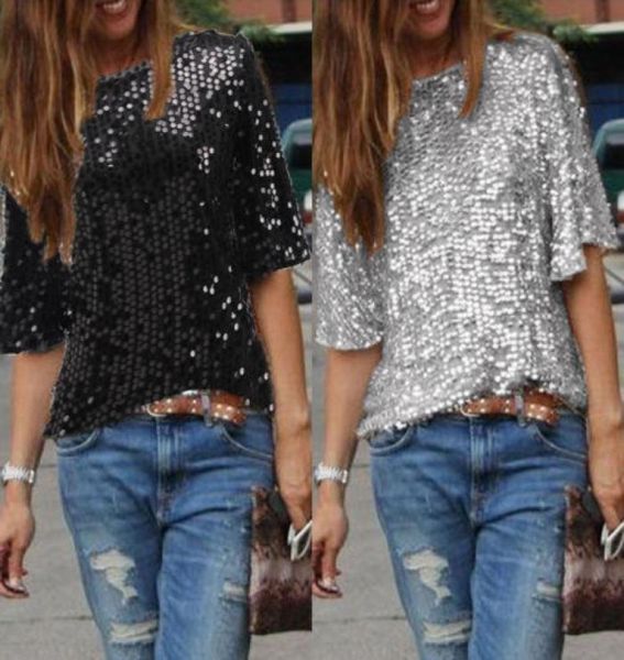 women tshirt romantic ladies sloping shoulder glistening sequin stylish chic slim shirt shirt loose soft casual women t 331241268754, White
women tshirt romantic ladies sloping shoulder glistening sequin stylish chic slim shirt shirt loose soft casual women t 331241268754, White