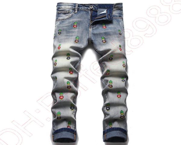 new jeans chino pants pant men039s trousers stretch closefitting slacks washed straight skinny embroidery patchwork ripped men7100417, Blue
new jeans chino pants pant men039s trousers stretch closefitting slacks washed straight skinny embroidery patchwork ripped men7100417, Blue