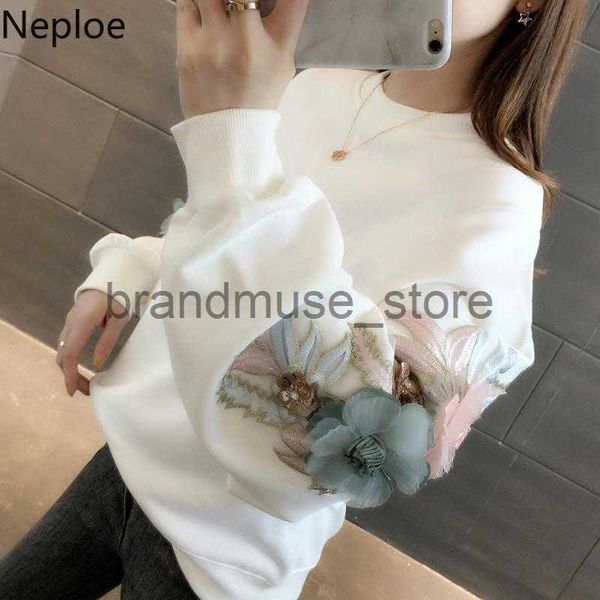 women's hoodies sweatshirts neploe thicked flower embroidery hoodies o neck long sleeve ins warm sweatshirt autumn spring 2023 new soli, Black
women's hoodies sweatshirts neploe thicked flower embroidery hoodies o neck long sleeve ins warm sweatshirt autumn spring 2023 new soli, Black