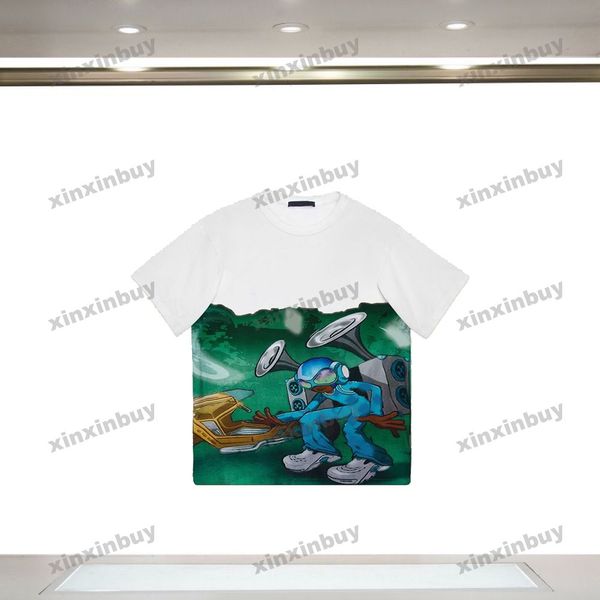 xinxinbuy men designer tee t shirt 23ss paris graffiti people printing short sleeve cotton women white blue green xs-2xl, Black;brown
xinxinbuy men designer tee t shirt 23ss paris graffiti people printing short sleeve cotton women white blue green xs-2xl, Black;brown
