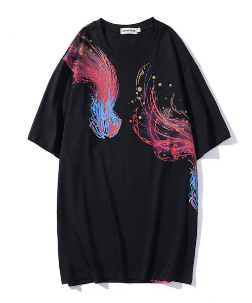 men t shirt hip hop streetwear colorful painting tshirt harajuku summer short sleeve tshirt cotton tees9476673, White;black
men t shirt hip hop streetwear colorful painting tshirt harajuku summer short sleeve tshirt cotton tees9476673, White;black
