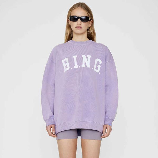 23ss anines bing women fashion cotton classic hoodie sweatshirt new ab classic letters printed washing dying stir-frying and fleece loose fi, Black
23ss anines bing women fashion cotton classic hoodie sweatshirt new ab classic letters printed washing dying stir-frying and fleece loose fi, Black