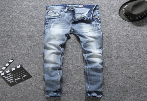 italian vintage designer fashion men jeans light blue summer slim fit ripped jeans men streetwear hip hop pants classical1806855
italian vintage designer fashion men jeans light blue summer slim fit ripped jeans men streetwear hip hop pants classical1806855