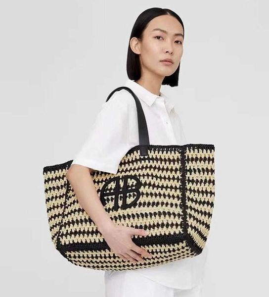 23ss letter straw woven large capacity shopping tote bags anines bings ladies outdoor stripe vacation beach handbag outdoor shoulder bags de
23ss letter straw woven large capacity shopping tote bags anines bings ladies outdoor stripe vacation beach handbag outdoor shoulder bags de