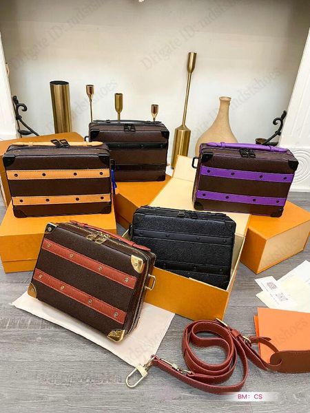 handle soft trunk box bag monograms canvas designer handbag matte corner with removable shoulder strap m46264 m46689
handle soft trunk box bag monograms canvas designer handbag matte corner with removable shoulder strap m46264 m46689