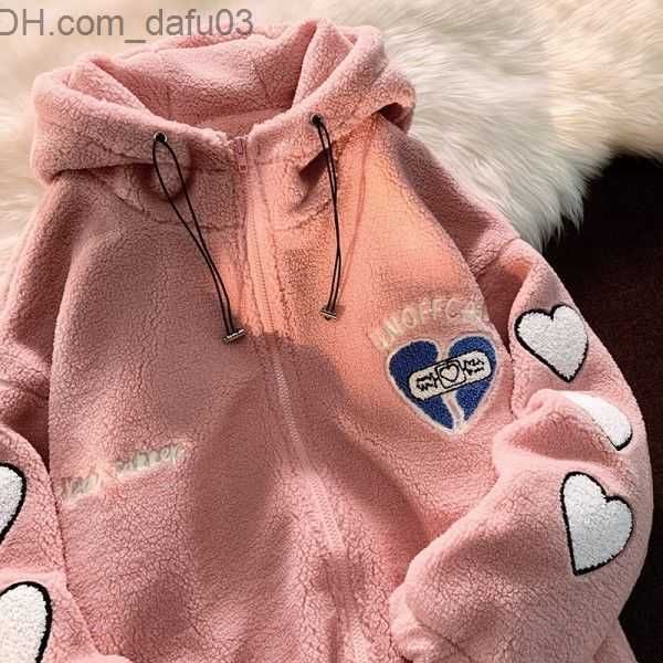 men's hoodies sweatshirts winter harajuku new hoodie jacket women's thick wool velvet towel embroidery coat korean warm quilt cove, Black
men's hoodies sweatshirts winter harajuku new hoodie jacket women's thick wool velvet towel embroidery coat korean warm quilt cove, Black