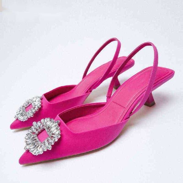 sandals fashion brand crystal buckle designer shoes women low thin heels pointed toe slingback slip on mules dress pumps 220232, Black
sandals fashion brand crystal buckle designer shoes women low thin heels pointed toe slingback slip on mules dress pumps 220232, Black