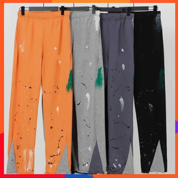 men pants galleries sweatpants designer dept speckled letter print men's women's couple loose versatile casual straight 0ffg0ffg, Black
men pants galleries sweatpants designer dept speckled letter print men's women's couple loose versatile casual straight 0ffg0ffg, Black