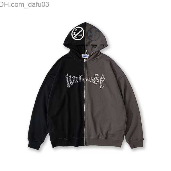 men's hoodies sweatshirts 2021 hoodie jacket women's street fashion hip hop color block patch work full zip sweater men's har, Black
men's hoodies sweatshirts 2021 hoodie jacket women's street fashion hip hop color block patch work full zip sweater men's har, Black