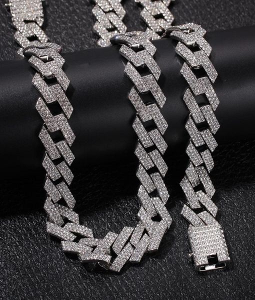 color 20mm prong cuban link chains necklace fashion hiphop jewelry 3 row rhinestones iced out necklaces for men3729702, Silver
color 20mm prong cuban link chains necklace fashion hiphop jewelry 3 row rhinestones iced out necklaces for men3729702, Silver