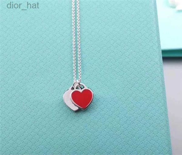 tiff necklace 925 silver pendant necklaces female jewelry exquisite craftsmanship with official classic double blue heart luxury designer
tiff necklace 925 silver pendant necklaces female jewelry exquisite craftsmanship with official classic double blue heart luxury designer