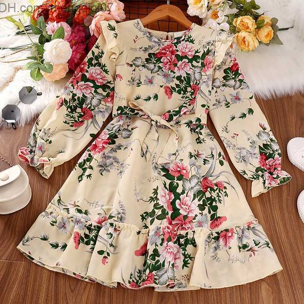 girl's dresses men's swimwear children's floral printed girls' long sleeved dress autumn/winter 2023 new children's, Red;yellow
girl's dresses men's swimwear children's floral printed girls' long sleeved dress autumn/winter 2023 new children's, Red;yellow