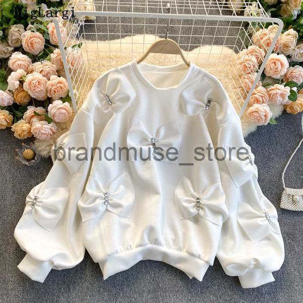 women's hoodies sweatshirts 2023 puff sleeve hoodies women spring autumn new streetwear solid bow loose sweatshirts casual harajuku wi, Black
women's hoodies sweatshirts 2023 puff sleeve hoodies women spring autumn new streetwear solid bow loose sweatshirts casual harajuku wi, Black