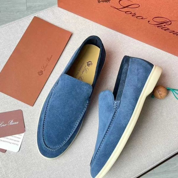 loro piana summerwalk shoes with anti slip sole and lazy wide foot bean shoes, Black
loro piana summerwalk shoes with anti slip sole and lazy wide foot bean shoes, Black